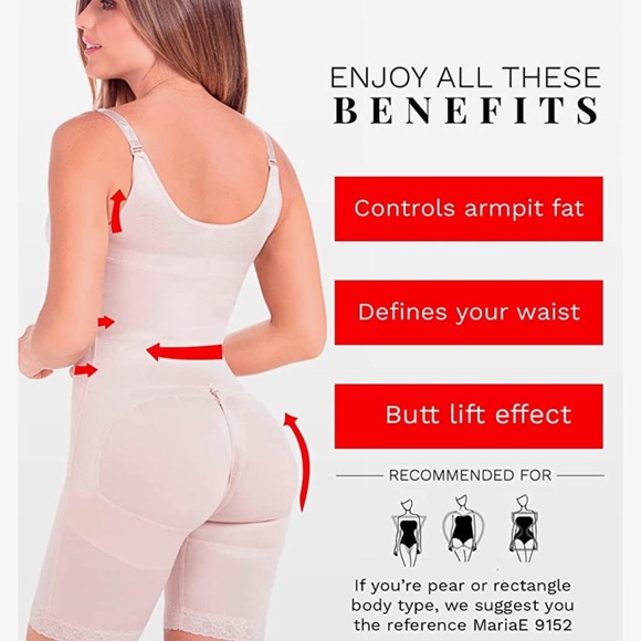 MARIAE 9235 Fajas Colombianas Post Surgery Liposuction Compression Garment - Picture 4 of 10